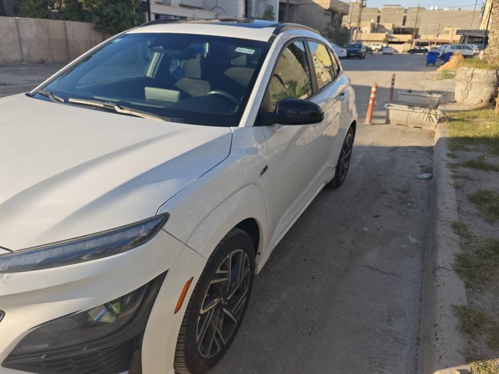 سلام عليكم 
كونا ٢٠٢٣ للبيع سياره جديده وماشيه قليل 27 الف كيلو مو ميل فول مواصفات N-Line شاشه كبيره عدادات دجتل بصمه تشغيل عن بعد فتحه رادار امامي وجانبي ويل جبير اعلى مواصفات مختمه N حتى بالكشنات وارد امريكي حادثها بسيط قطعتين ونفس القطع راجعات ليبل واحد السياره رقم بغداد وجاهزه من كلشي 
السعر ١٥٢ وبيها مجال بسيط السياره بحي الجامعة *********** بغداد, العراق
