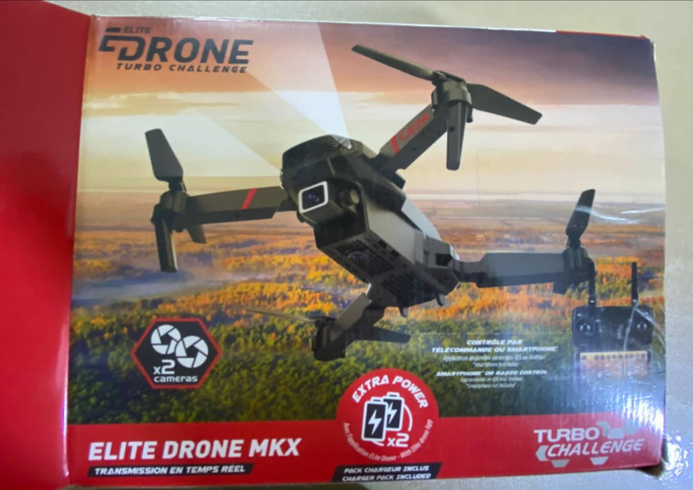 طائرة الدرون Elite Drone MKX

كاميرتان أمامية وسفلية مع بث مباشر للهاتف 

بطاريتان: تضاعف وقت الطيران الشامل 

سهلة الطيران: إقلاع وهبوط بضغطة زر واحدة

الملحقات: جهاز تحكم وحقيبة حماية مخصصة

السعر 20 الف ♥️


**إذا كنت صاحب هذا الإعلان وتريد حذفه لأي سبب، رجاءا أرسل رسالة إلى الدعم الفني**