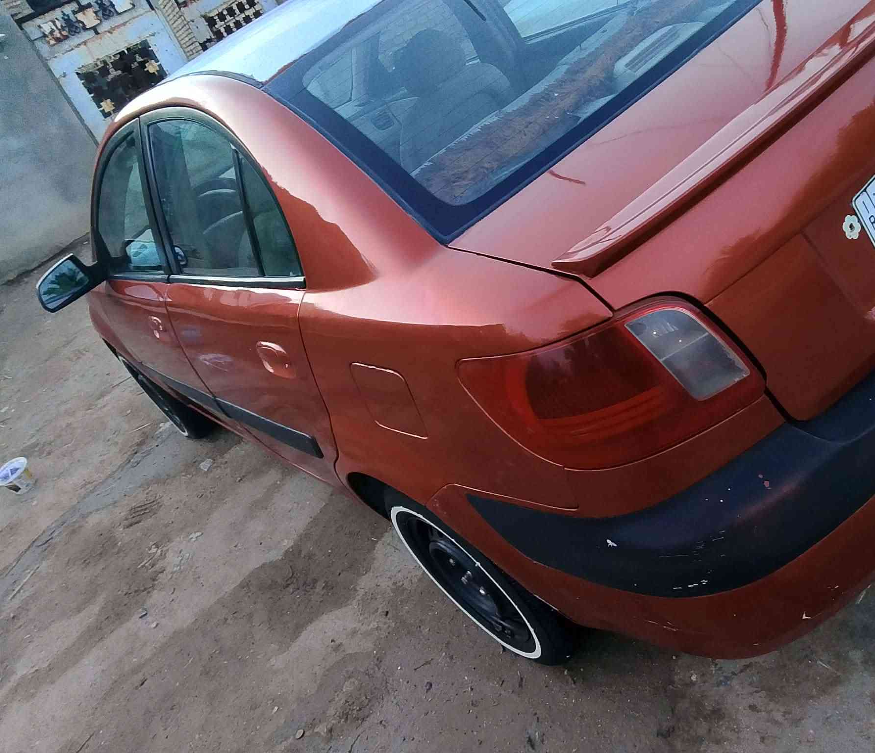 السلام عليكم كيه ريو موديل 2006 خليجي سياره جاهزه بيها جملغ مبدل والبدنه  مصبوغه حزام . مكينه 1600 ما مفتوحه لا تنقيص ولا تبخير كير كفاله تبريد شغال حداديه رقم واسط تحويل مباشر المكان الناصريه السعر 68 وبيها مجال  اتصل بالرقم***********
مكلف بالنشر
