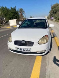 اكسنت موديل ١٠ خليجي رقم بغداد السياره كير و مكينه شادهن جديد و خير من...