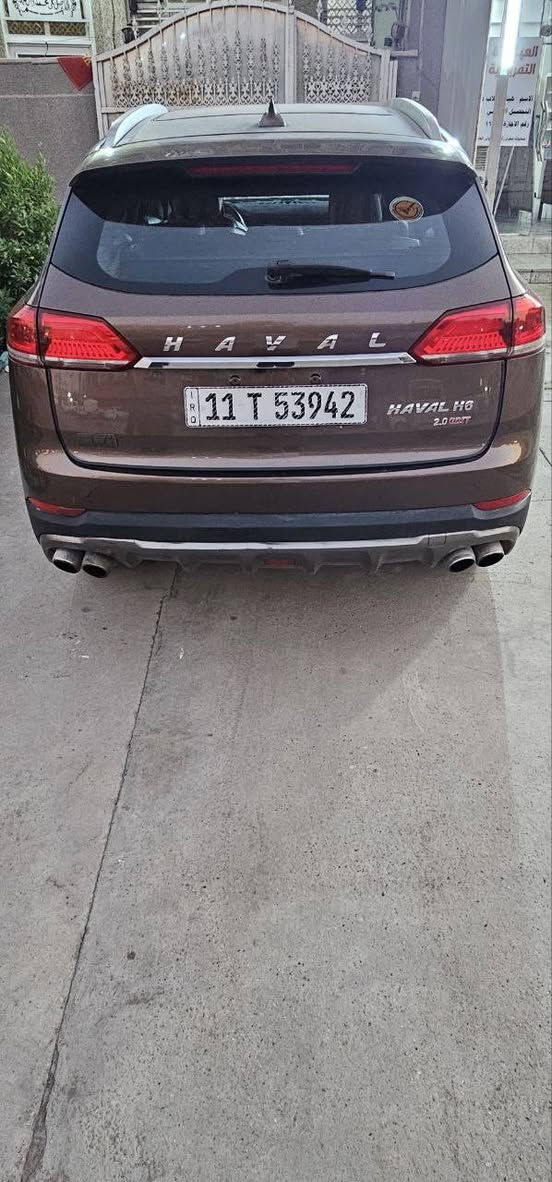 السيارة للبيع  haval h6 2020 فقط بيع
موديل 2020 full option بانوراما 

محرك 2.0 توربو

لون / جوزي 

سنوية جديدة ورقم جديد 

السيارة مكفولة من الصبغ والتبديل 

بيها ملاحظات بسيطة كلش

السيارة ادامة جديدة كاملة من كلشي متصرف عليها 

السيارة استخدام منزل فقط على وضع الشركة وكل صيانتها داخل الشركة 

رقم بغداد 

عداد المسافة  50000 كم  فقط 

للإستفسار عن او تفاصيل اكثر يرجى  الاتصال او المراسلة على رقم الهاتف 

***********

 السيارة للبيع فقط
