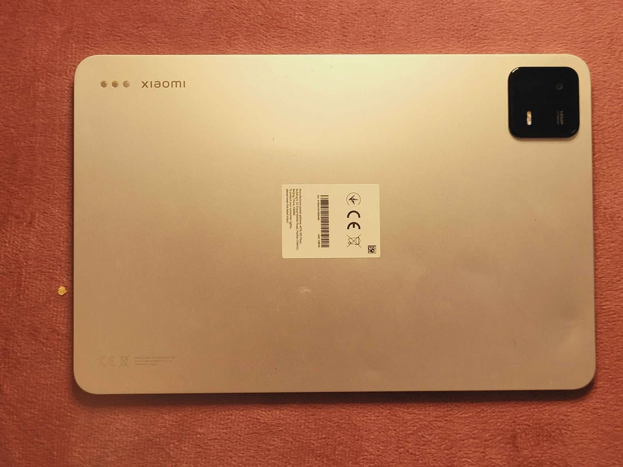 شاومي باد 6 الجهاز نظيف جدا عدا الطعجة الخفيفة الي بلظهر مامأثرة ولا شعرة بلجهاز شرط الضمان لا مفتوح ولا مصلح ولا بي اي عطل الجهاز 100 بلمية على وضعه
السعر 240 وبي مجال ديوانية, القادسية


**إذا كنت صاحب هذا الإعلان وتريد حذفه لأي سبب، رجاءا أرسل رسالة إلى الدعم الفني**