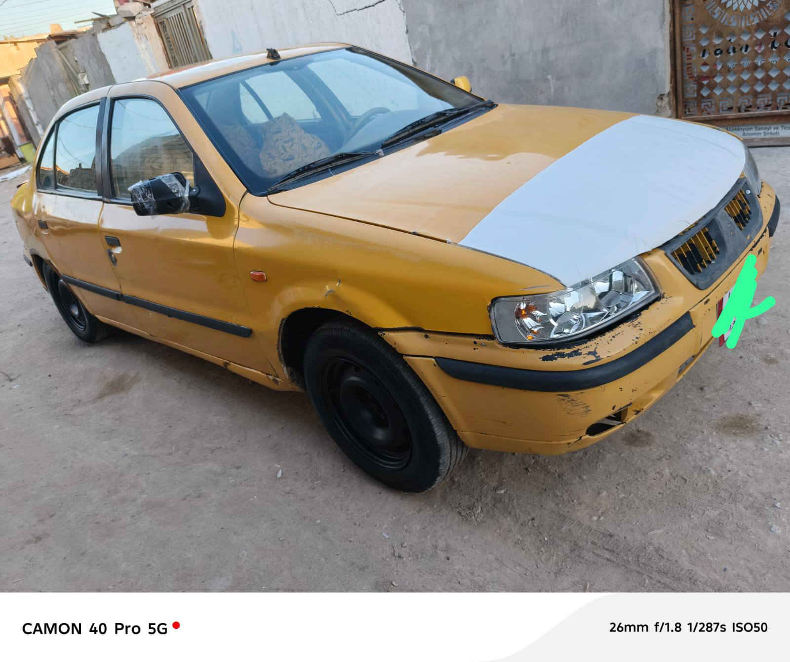 السعر[18] وبيها مجال

للأتصال«***********»

سمند موديل(2011)ناطق رقم مثنى (ألماني) 

مكينه كفاله (ستوه مصعديها) كير جديد((حداديه فوگ النص)) 

السياره مكفوله من الضربه القويه. 

ملاحضه((مصفره هيئه وغرامات)) 

تحويل مباشر «مشروع وطني» مالكها بلنجف. 

تخم تاير جديد. 

مكان السياره كوفه. 

((مكلففف بلنشرر))
