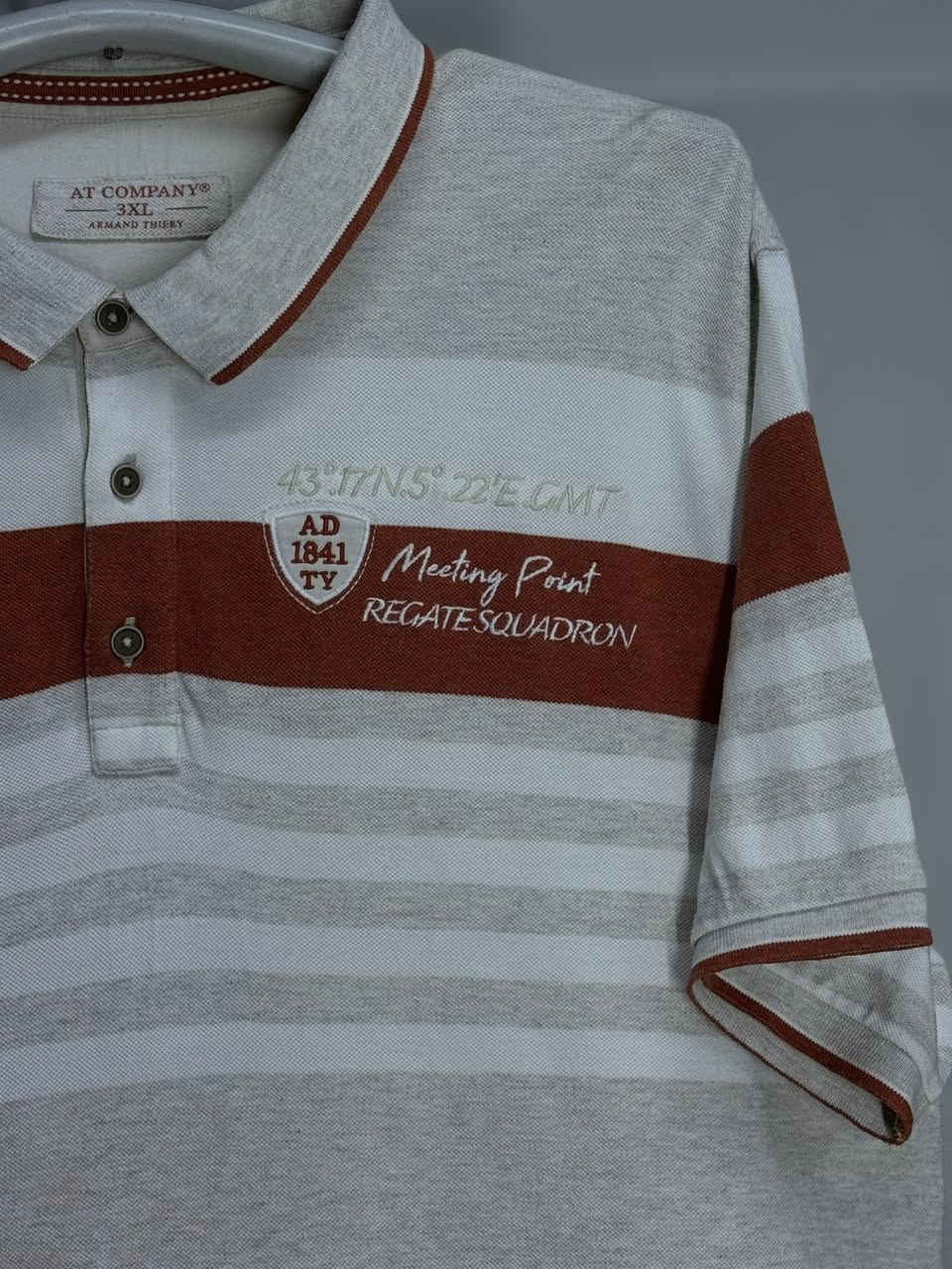 تشيرت  سوبر كريم 
القياس XXL
عرض الصدر 65 
النظافه 💯/💯  

يوجد توصيل 🚚 (بغداد -محافظات )
☎️رقم الهاتف :***********

للحجز -دايركت
