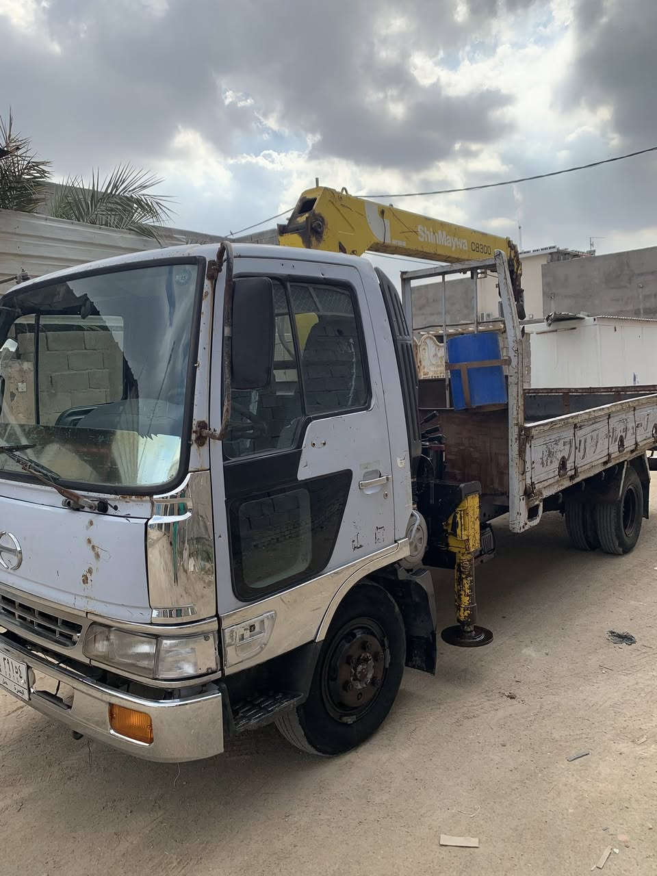 سلام عليكم. سياره كرين انكر 3طن سلايتين رقم بصره الماني مكان السياره بصره سياره جاهزه الرقم ***********
