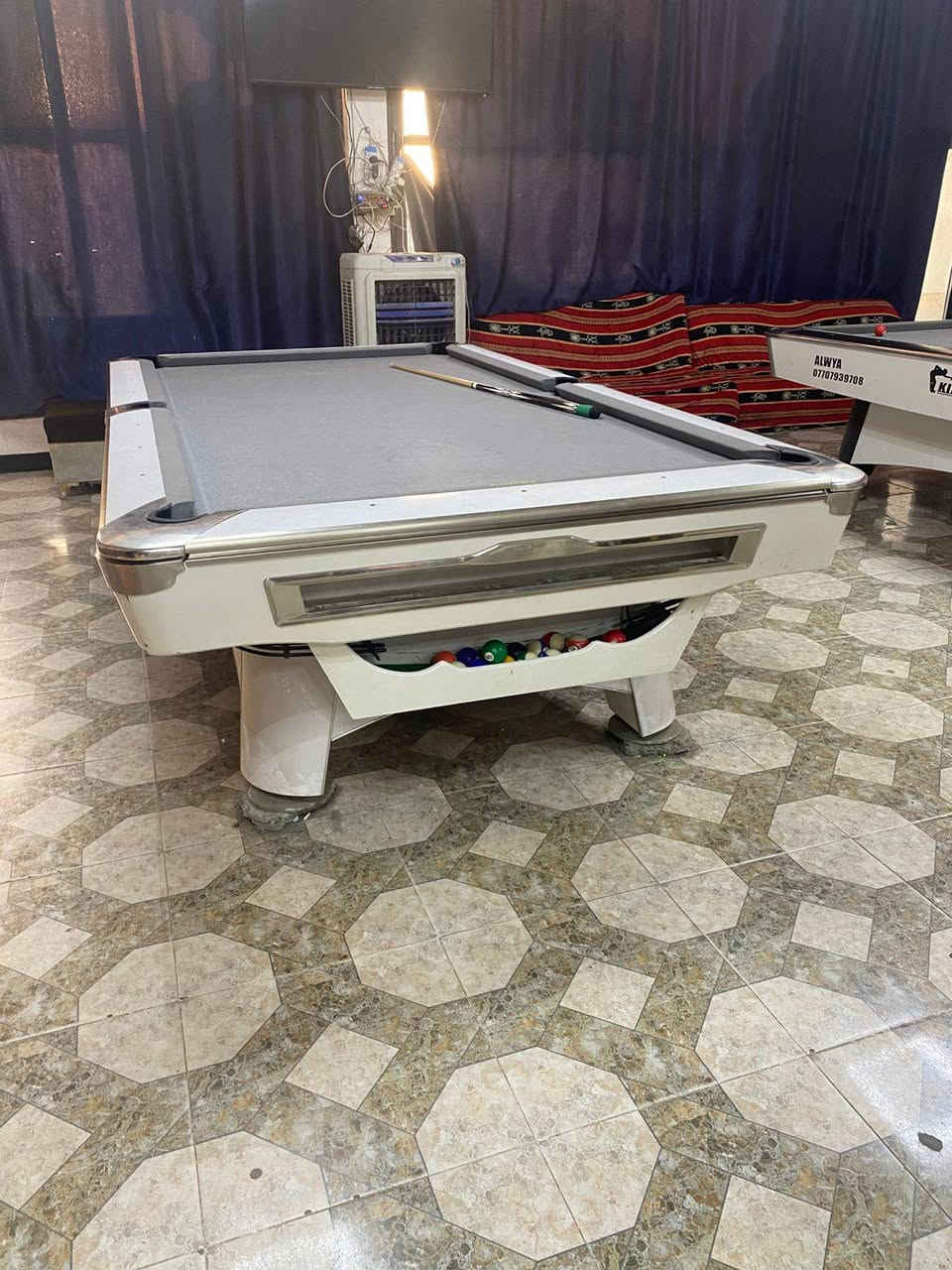 السلام عليكم اخوان عندي ميزين بليارد واحد دبل شاصي جكات والثاني تك شاصي حييل نظاف مكاني كركوك جماعة البياع شراي ميفيده ***********
