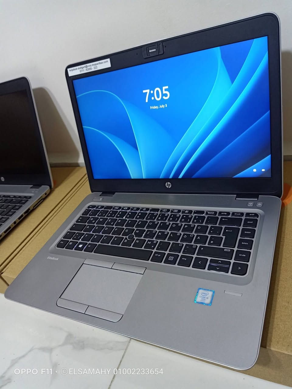 💻 الموديل: hp ELITEBOOK 840 G3

💻 البروسيسور: انتل كور i5 الجيل السادس
💻 الرام: 8 جيجا حديثة ddr4 .. قابله للزيادة
💻 الهارد:  128 جيجا فائق السرعة ssd m.2 
(ومتاح اضافة هارد 500 hdd حسب الطلب لان اللاب يتميز بدعمه تركيب اتنين هارد مع بعض)

الشاشة 14.0 بوصه بدقة FULL HD من نوع ips
وكارت شاشه انتل جرافيك اتش دي 520

✅ كاميرا + كيبورد مضئ + واى فاى 
✅ منفذ فيجا + ديسبلاى + منفذ فيزا كارد
✅ منفذ type-c + منفذين usb3.1 type-A

بتستلم اللاب بنسخة ويندوز 11 برو ونسخة مايكروسوفت 

🌐 العنوان: المنصورة شارع كلية الدراسات الإسلامية
🚛 التوصيل: متوفر توصيل سريع وامن لكل المحافظات
مع المعاينه للحاله والمواصفات قبل الاستلام من المندوب 

ضمان المستورد : ( 14 يوم استبدال + ضمان لمدة 100 يوم على البورده) وذلك فى حالة وجود اى عيوب صناعه.

للتواصل اتصال او واتساب/ 01002233654
م/ حاتم السماحى
او سيب تعليق وهيتم الرد عليك تلقائى
قيمه مقابل سعر ✅ اتوفر تانى لاب توب hp انتل كور i5 الجيل السادس استيراد اوروبا حالات درجة اولى بالشاحن الاصلى وكرتونة الاستيراد


**إذا كنت صاحب هذا الإعلان وتريد حذفه لأي سبب، رجاءا أرسل رسالة إلى الدعم الفني**