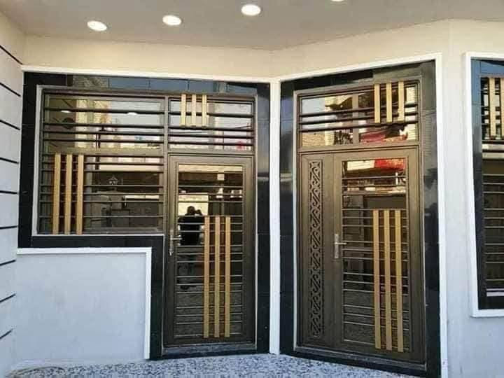 معمل حداد الماس 💎 لعمل كافه انواع الحديد #ابواب #شبابيك #محجرات #سقايف بأسعار مناسبه المراسله  وتساب او الاتصال ع الرقم ***********
