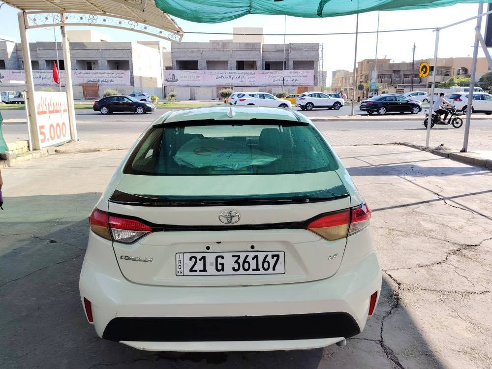 كورلا 2021
ابيض
LE
محرك 1800
بيها صندوك تبديل
ومكانين تعديل بارد 
بجم كبس
اريباك مطاك
السياره لوك
سنويه هزه كلها جديد
ماشيه 70 الف ميل
كير محرك شرط برغي ممفتوح بي
سعرها 155 وبيها مجال
مكانها كركوك
(***********) كركوك, العراق
