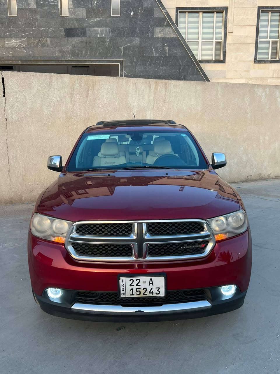 السلام عليكم دوج دورنكوو موديل 2013 
خليجي كفاله عامه ع وضع الشركه 
رقم اربيل الجديد 
فول موصفات  جلد فتحه 
محرك 3600 كفاله ما مفتوح 
العنوان البصره
السعر 210
رقم الموبايل ***********
واتساب ***********
