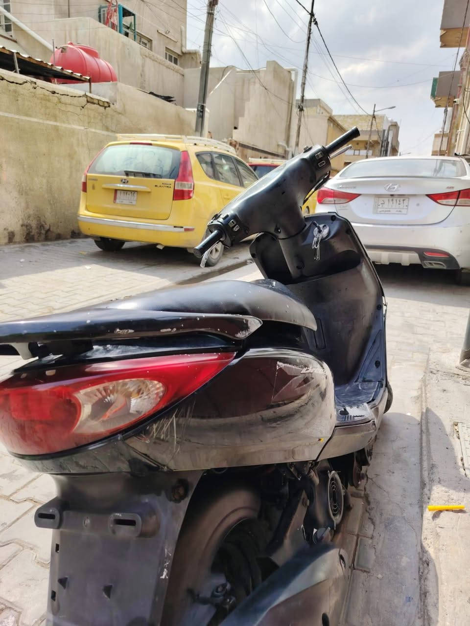 سلام عليكم
دراجه بريز للبيع السعر 700 وبيه مجال مكفوله المكينه
والكهربائيات كله شغاله دراجه خير من الله مكاني بغداد حي القاهره قرب مدرسه الرساله للتصال***********
