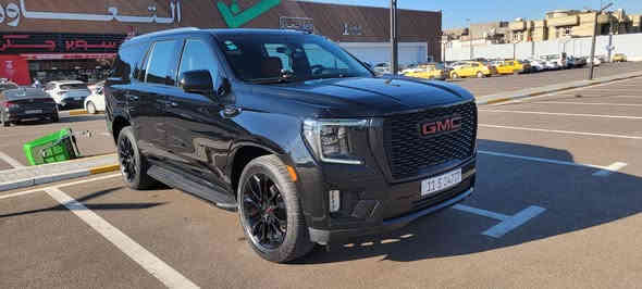 السلام عليكم 
 GMC YUKON 2022 
رقم بغداد مميز تحويل مباشر 
ملاحظه /الرقم مع السياره 
ماشية 34مايل وقابل للزيادة 
السياره وارد امريكي مكفوله من الصبغ
 فقط بارد مكانين كد كف اليد 
مواصفات السياره 
فئه/SLE
شاشه ابل كار بلي 
رادار امامي 
نضام خروج عن مسار 
وضعيات قيادة متعدده
نقطه عمياء 
اريل نفكيشن
تحذير تصادم
حساسات امامية
حساسات خلفيه 
كامرة خلفيه
ثلاجة وسطيه 
شاشة عرض ديجتل 
كشافات ضباب 
العنوان بغداد 
السعر 45.000 الف دولار وبيها مجال 
للأستفسار 
***********
***********
