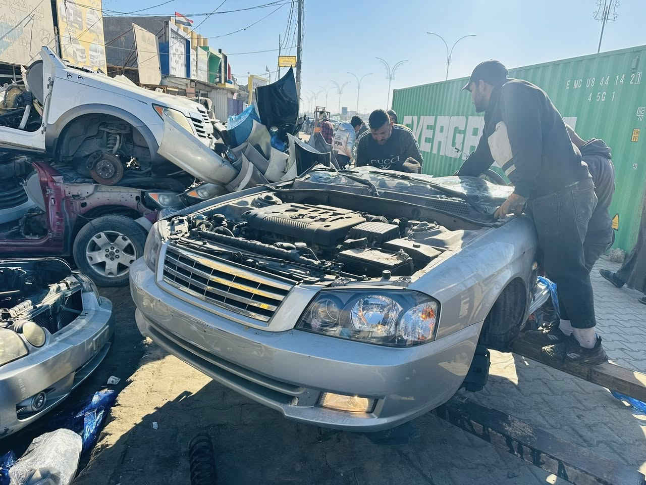 اللهم  صل على محمد وال محمد 🧿🧿

يعلن مجمع سيف شربه عن وصل حاويه 

للادوات الكوريه 👉🇰🇷🇰🇷

جماعت الاوبتما +السوناتا جبتلكم سيارات كامله شتريد لهن موجود من الدعاميه الاماميه الى الدعاميه الخلفيه 😄👉🇰🇷

العنوان /👉📍

الفرع الاول /حله حي الصناعي مقابل شارع المعارض

الفرع الثاني /حله طريق حله ديوانيه منطقه الغليس قرب حسينيه المصطفى 

للاستفسار والاتصال 

📞/***********

🍋🇰🇷👑🇰🇷🇰🇷
