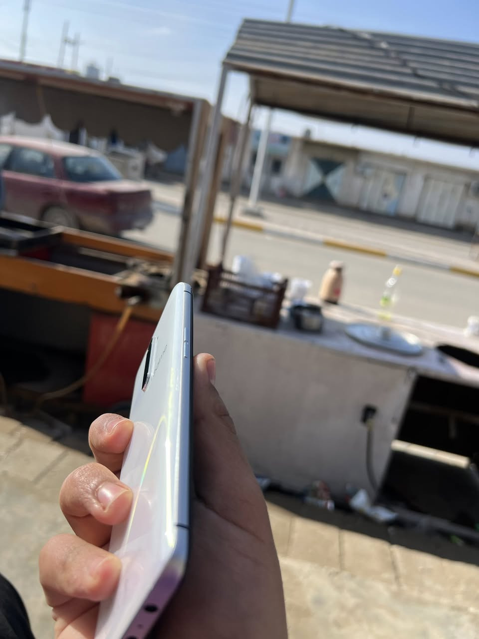 سلام عليكم للبيع ريلمي x2bro
ذاكره 256 
 باب اول 
الجهاز نضيف فوك متتصور 
الكامره فول كله شغال صوت شغال السعر 240
ويرهم مراوس بايفون للستفسار ***********
العنوان صلاح الدين تكريت قريه (البوعجيل )
