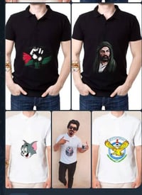 ١٠٠ قطعة • تيشيرت طباعة • مقاسات S-XXXXL