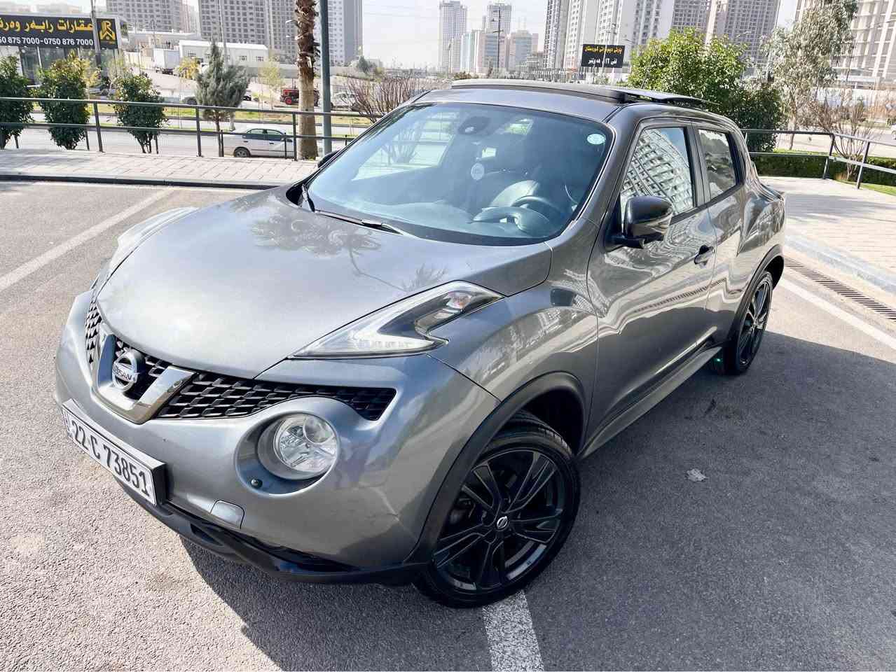 Nissan Juke / 💥💥 استلام شركه #مهند زيروو 

‎فئه :- Limited - خليجي
‎الموديل :- 2018
‎العداد :- 65 الف 
‎المحرك :- i4- 1.6L 

‎المواصفات :
‎▪️ بصمه
‎▪️ بانوراما
‎▪️رادار 360 درجه 
▪️ كشنات تدفئه
▪️ 5 كاميرا 
‎▪️ كشنات هيتر + كهرباى
‎▪️ DriveMode:-Eco*Sport*Normal
‎▪️رادار خط مسار 
▪️ كشنات جلد مخمل 
‎ ▪️رادارات ( أمامي * جانبي * خلفي)
‎ ▪️صندوق بصمه
‎▪️شاشه كبيره 
‎▪️ويل كروم 19 
▪️ مرايات شفت 
‎  ▪️ أشاير بلمري
‎▪️لايتات ليد Xzenon  

سعر 12.500$ بيها مجال بسيط 
*********** 
WhatsApp أربيل, العراق
