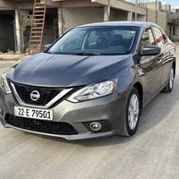 نيسان سنترا 2019 وارد أمريكي (بيع اقسااااااط)  بيها قطعتين صبغ الجاملغ...