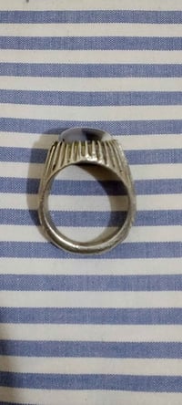 خاتم فضة • عقيق يماني • البصرة