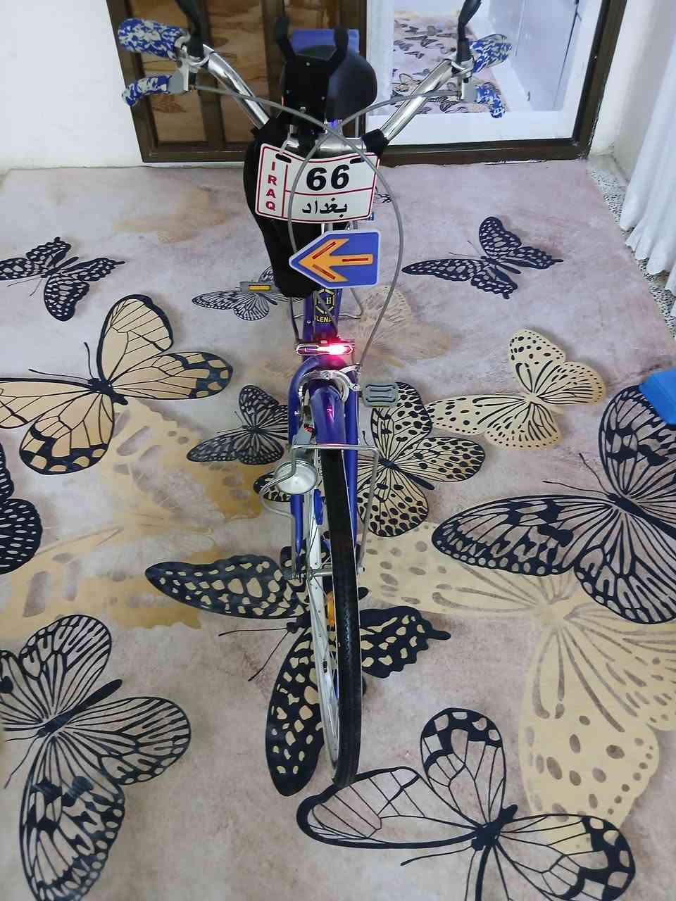 السلام عليكم بايسكل نضيف كلش
السعر ١١٥ 
بغداد ***********
