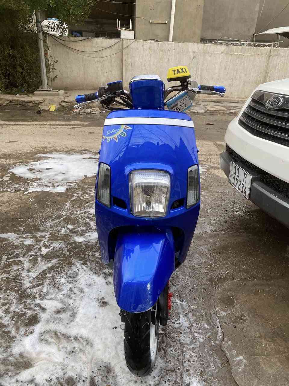 للبيع فقط بوليس مسطره نوزل الدراجه كفراتهه نضاف مبدلات سلف رياضي بوشه ٥٥ محرك مفتوح بس ناعم نكره سلف شلعه ومعدل يخبل الدراجه كل نقص مابيهه بس دشبول عطلان منفيس موجود السعر ٥٠٠ الف الشراي واتساب او يتصل مكاني بغداد الامين 
***********
