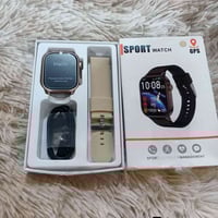 ساعة ذكية • سيرين اسود • توصيل