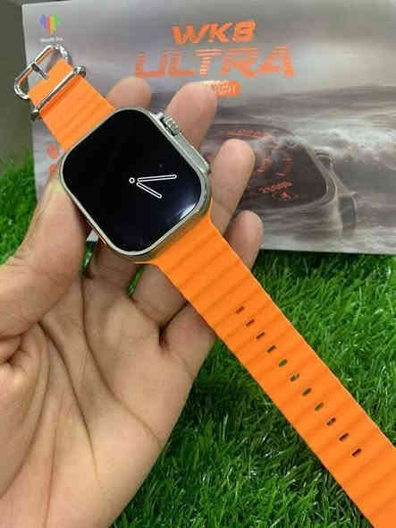 الساعة 8 الترا هي ساعة ذكية تتميز بتصميمها الأنيق والمتين، وتأتي مع العديد من الميزات المتقدمة:

1-مثل تتبع اللياقة البدنية⛹️
2-ومراقبة النوم 😴
3-وتنبيهات الهاتف الذكي 📲
4-تتميز هذه الساعة بشاشة عالية الدقة وتصميم مقاوم للماء 🚿

(مما يجعلها خيارًا مثاليًا لأولئك الذين يبحثون عن ساعة ذكية عملية وجميلة.)

للتواصل والحجز 📲
*********** 
او المراسله خاص
