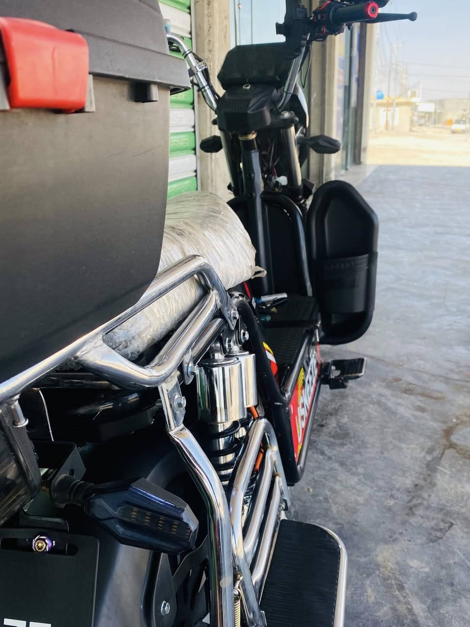 هارلي موديل |2024|
نضافه 100%90
بطاريات 100%90
كهربائيات100%95
تايرات جديده اشاير + بصمه كلشي شغال وكلشي ع الفحص وديها على الف مصلح وافحص
السعر 625او مراوس بماكس عدله
للاستفسار | ***********
