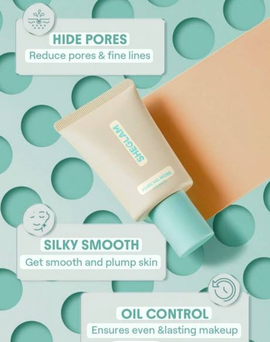 برايمر SHEGLAM موديل Pore No More Primer، وهو مصمم لإخفاء المسام والتحكم في الزيوت لتجهيز البشرة قبل وضع المكياج.


**إذا كنت صاحب هذا الإعلان وتريد حذفه لأي سبب، رجاءا أرسل رسالة إلى الدعم الفني**