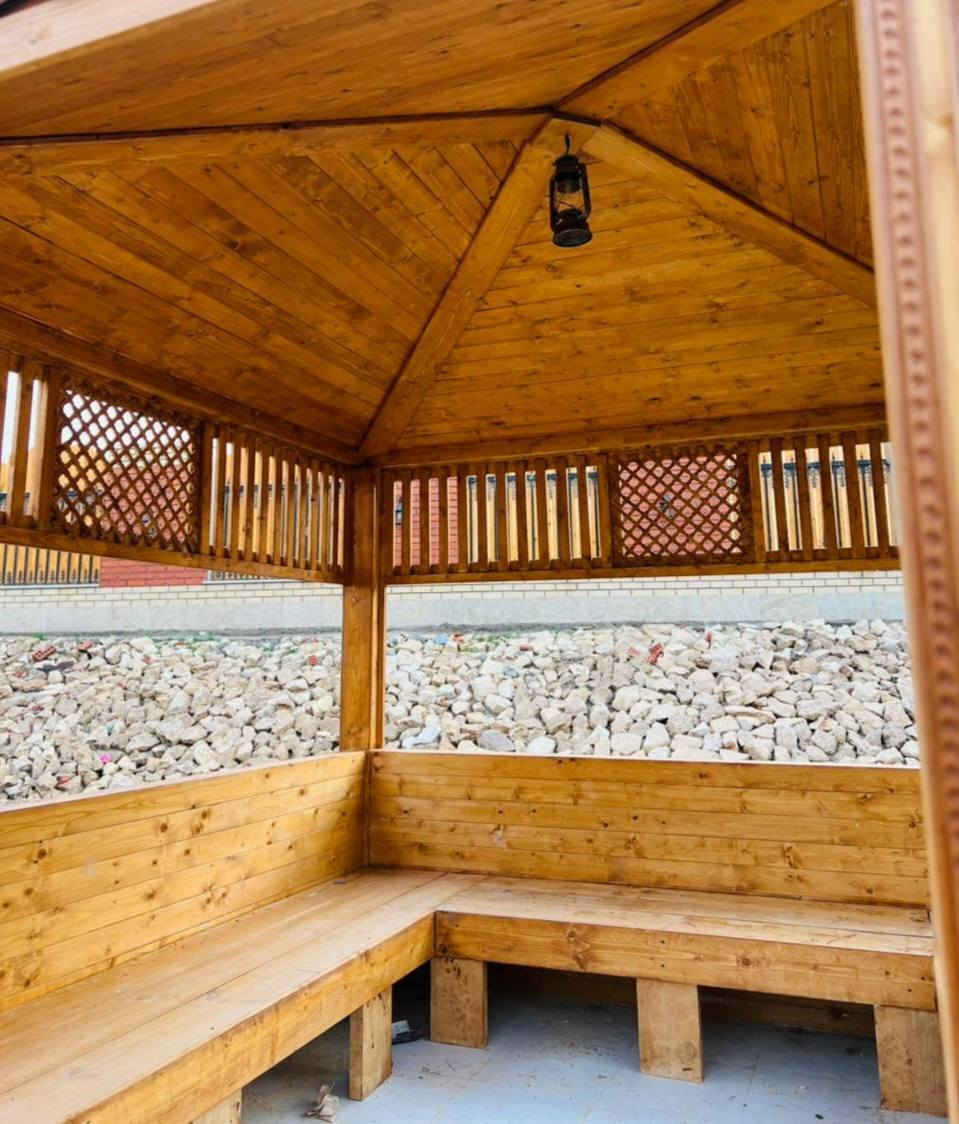 مستعدون لعمل المضلات الخشبية  والجلسات الخارجية والاكواخ الخشبية بأسعار تنافسية العمل داخل البصرة حصراً
للحجز والاستفسار عبر الواتساب او الاتصال فقط***********
