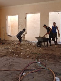 / يوجد كادر عمل جاهز/ تصعيد مواد/ تنضيف بيوت/ تفليش/ تكشيط/ تنضيف حدائ...