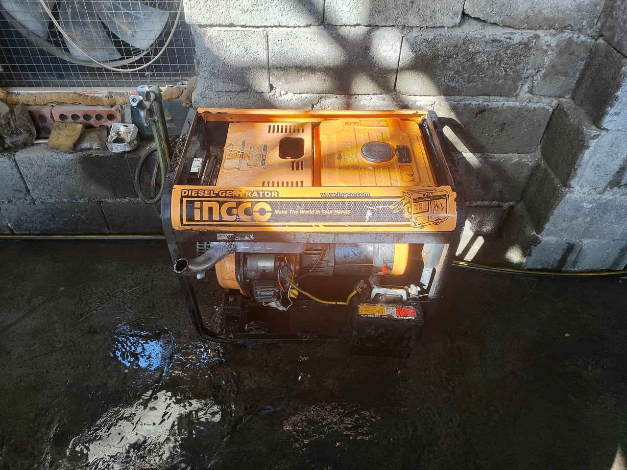 مولد لبيع بلادي مامفتوح برغي بي 450 بعقوبة في حي لمهدسين ***********
