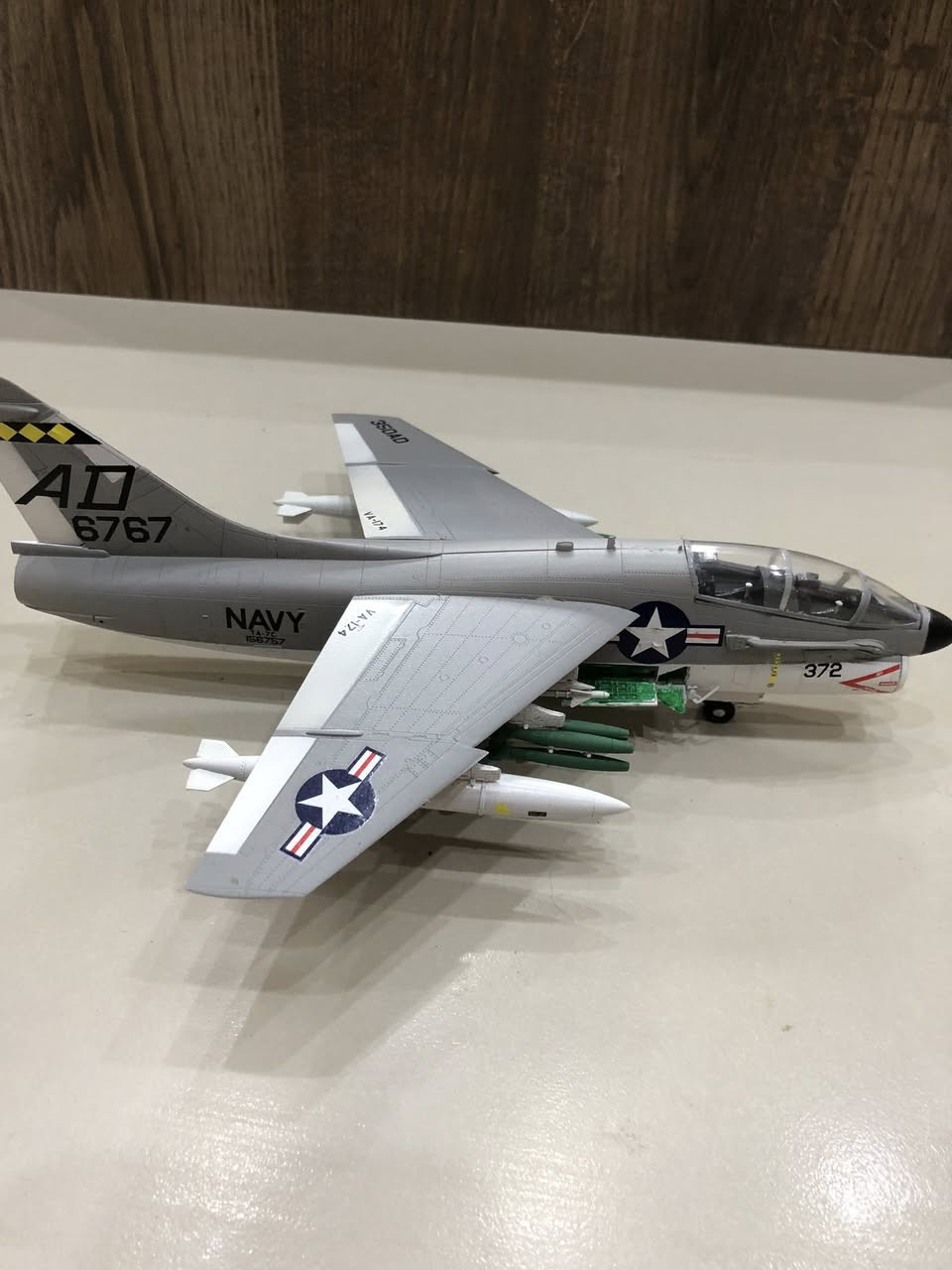 طائرة Corsair-II الحجم 1/72 الطول 21 سم


**إذا كنت صاحب هذا الإعلان وتريد حذفه لأي سبب، رجاءا أرسل رسالة إلى الدعم الفني**
