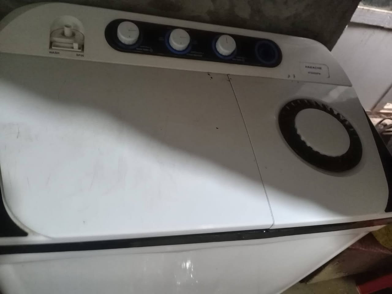 #مكلفة_بالنشرررر
غساله هيتاشي شغاله ونضيفه للبيع 
للاستفسار الاتصال بالرقم ***********
