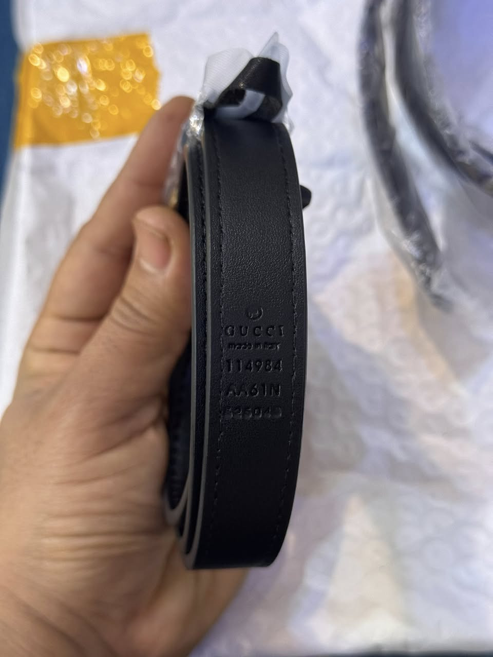 السلام عليكم حزام ماركه كوجي مختوم  السعر 7 الف


**إذا كنت صاحب هذا الإعلان وتريد حذفه لأي سبب، رجاءا أرسل رسالة إلى الدعم الفني**