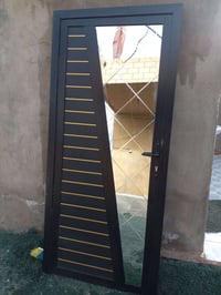 البيع باب المنيوم 07828973140 رتفاع مترين العرض90