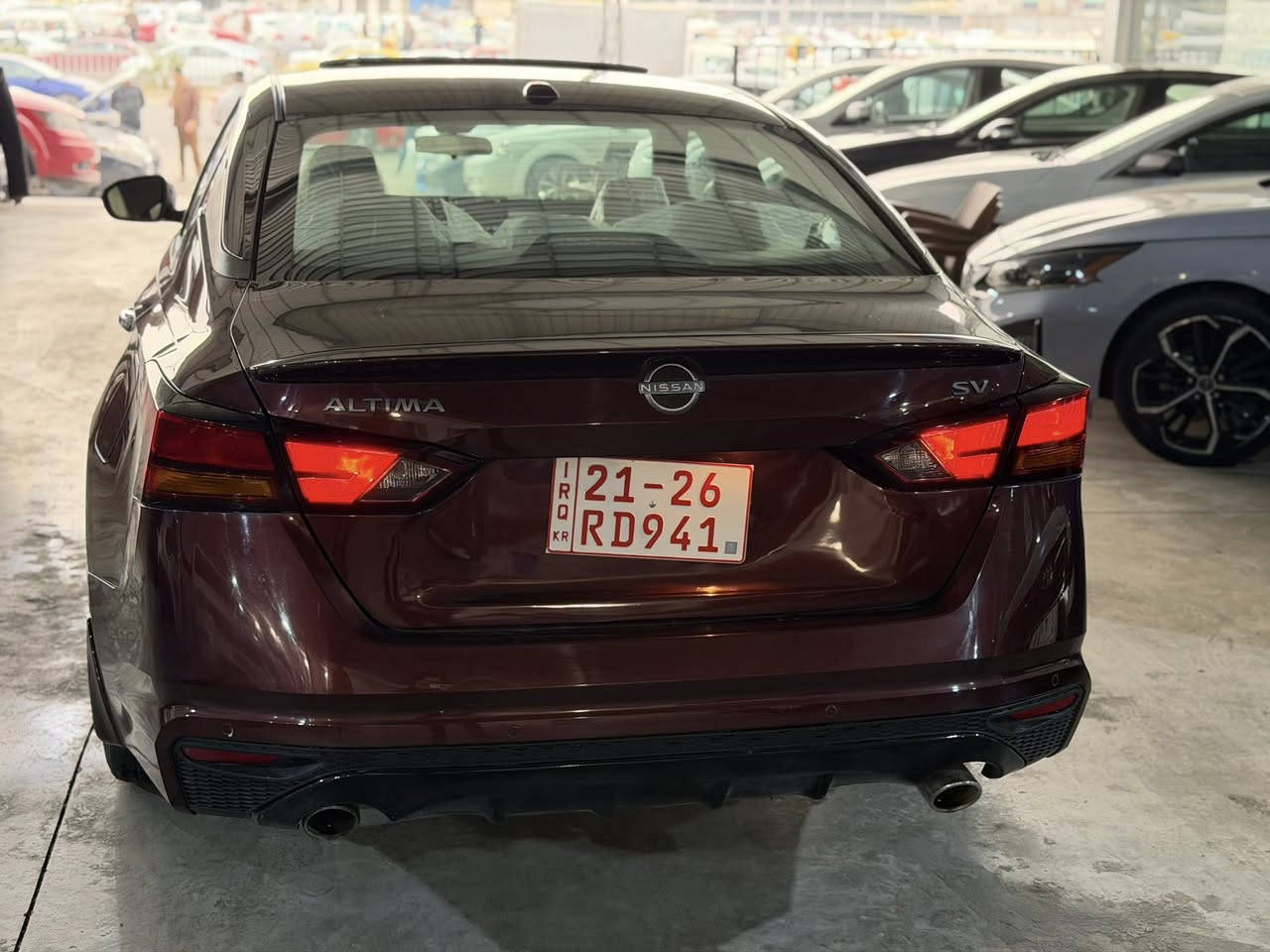 السلام عليكم
نيسان التيما SV plas NISSAN 2024 
•فئه SV بلاس   •يعني فول 1/1 
•ماشيه ٢٥٠٠ميل  اخت زيرو 
رقم كاتي وياها ثلاث اشهر
•المواصفات:
•سلايد 
•كراسي كهرباء
•كراسي تدفئه
•رادار امامي وخلفي
* تحديد مسار الطريق
•رادار جانبي نقطة عمياء 
•كاميرا + حساسات
•شاشه كبيرة الجديدة
•وايرليس جارج شحن لاسلكي 
•هاندبريك كهربائي + اوتو هولد 
•تشغيل عن بعد 
•ويل ١٧  تايرات جديدة.   
•لايتات ليد  بلادي اصلي 
•محرك 2.5  

---------------------------
 •حادث بونيت و جاملغ و قباغ صندوك
 •بدون شاصي شرط
•ارباك بس استيرن
•بدون دواخل  
•السياره فول
رادارات + حجر بلادي بشرط الفحص 
----------------------------------------
مكان السيارة :- كركوك- معرض ازادي
رقم الهاتف :-***********
***********واتساب 
سعر :- 143$ مجال كلش قليل
