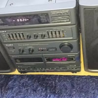 سوني موديل 433 • دبل كاسيت راديو • صنع باليابان