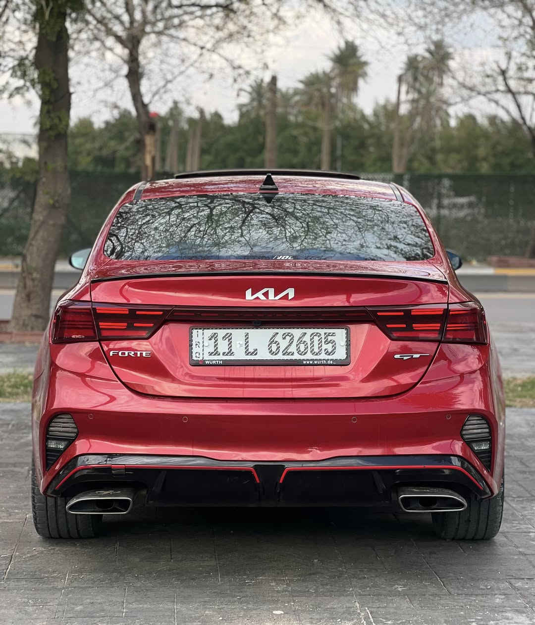 السلام عليكم
كيا فورتي GT 2023
1600 TURBO

فول مواصفات للأخير 
• فتحة سقف سلايد روف
• بصمة تشغيل
• بصمة أبواب
• ⁠قطعتين تبريد
• ⁠شفتات ستيرن
• مقاعد جلد
• مقاعد كهربائية
• تدفئة المقاعد + تدفئة الكشنات
• ليد أمامي وخلفي
• شاشة وسطية كبيرة
• كاميرا خلفية
• رادار أمامي وخلفي
• رادار جانبي
• حساس
• ويل كب رياضي
• بروجكتر
• جميع تحكمات الستيرن
• تحديد السرعة
• صندوق ذكي
• تشغيل عن بعد
بعد بيها مواصفات ممذكورة

• دخول كلين تايتل - بدون حادث
• ⁠بوارد بسيطة + رصعات تحميل
• ⁠لاصبغ لا تبديل لا كلير 
• جميع الإيرباكات سليمة  

• رقم السيارة : بغداد الدولي الجديد
• السيارة بـ اسمي تحويل مباشر
• السنوية جديدة ، الهزة جديدة

للاستفسار ، اتصال + واتساب 
***********
