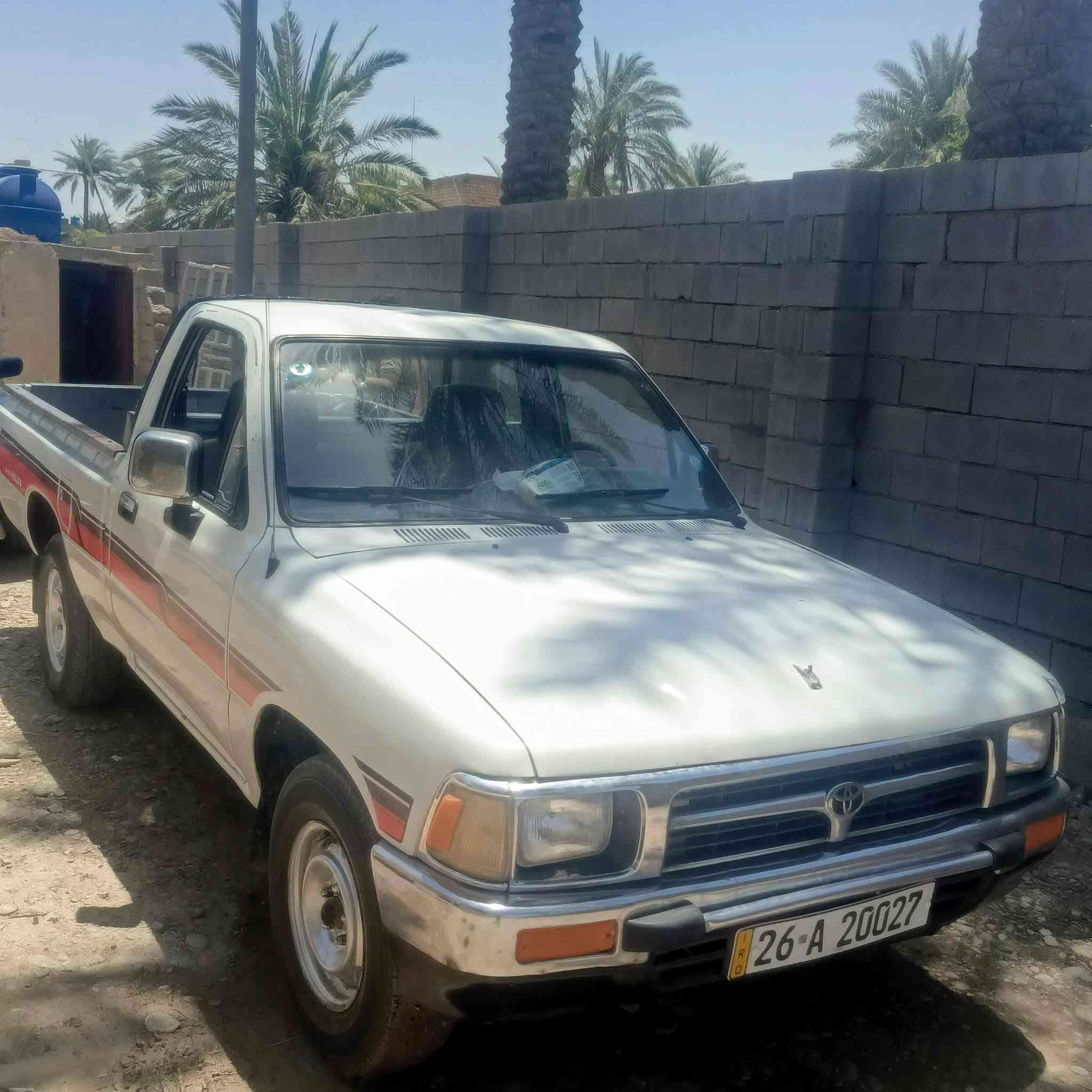 سلام عليكم بيكم تويوتا موديل 90 سياره جاهزه من كلشي حداديه جديدة صاصي مكفول وكير ومحرك  كروسيده 5نمر سياره بسمي مداور ثاني يوم رقم انكليزي مكان نجف 
***********
مصبوغه جماليه
