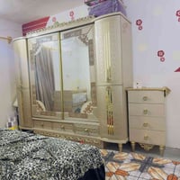 غرفة نوم تركي • خشب قوي • توصيل مجاني