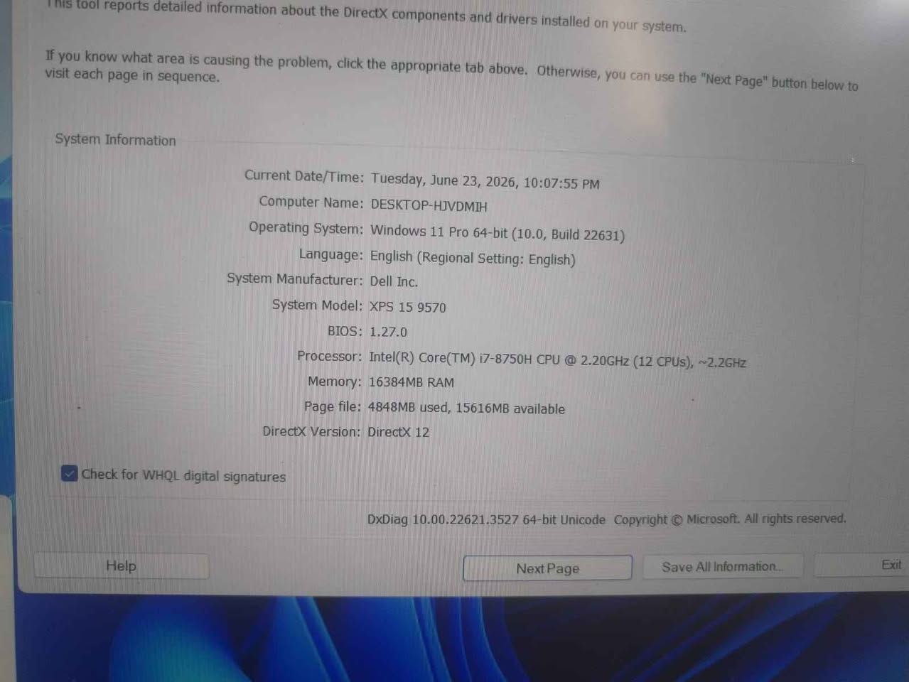 Dell xps 15
i7 8750H
ram ddr4 16gb
ssd 512gb
gtx 1050ti 
شاشة 15 inch موصل, نينوى


**إذا كنت صاحب هذا الإعلان وتريد حذفه لأي سبب، رجاءا أرسل رسالة إلى الدعم الفني**