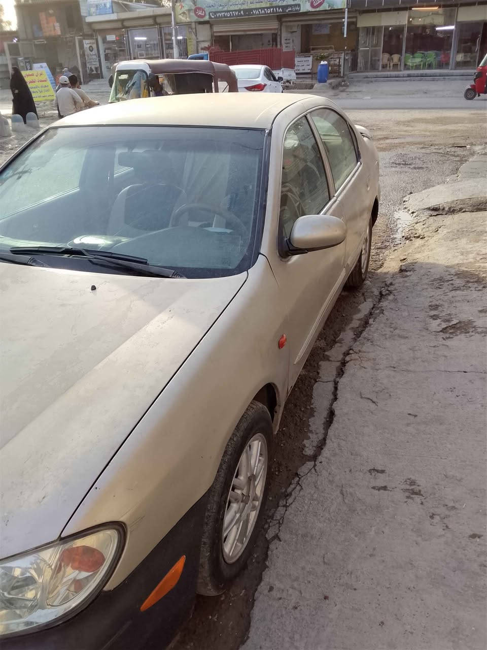 سلام عليكم سيارة نيسان اكزما 2001
مكينة كورلا كلشي شغال تبريد كهربائيات كلش شغال 
ملاحظة بيه خياس بيبان الصدر 
بسمي شوكت متريد تحول 
بغداد الحبيبية شارع السجة ***********
35 ورقة قفل بدون معاملة بغداد, العراق
