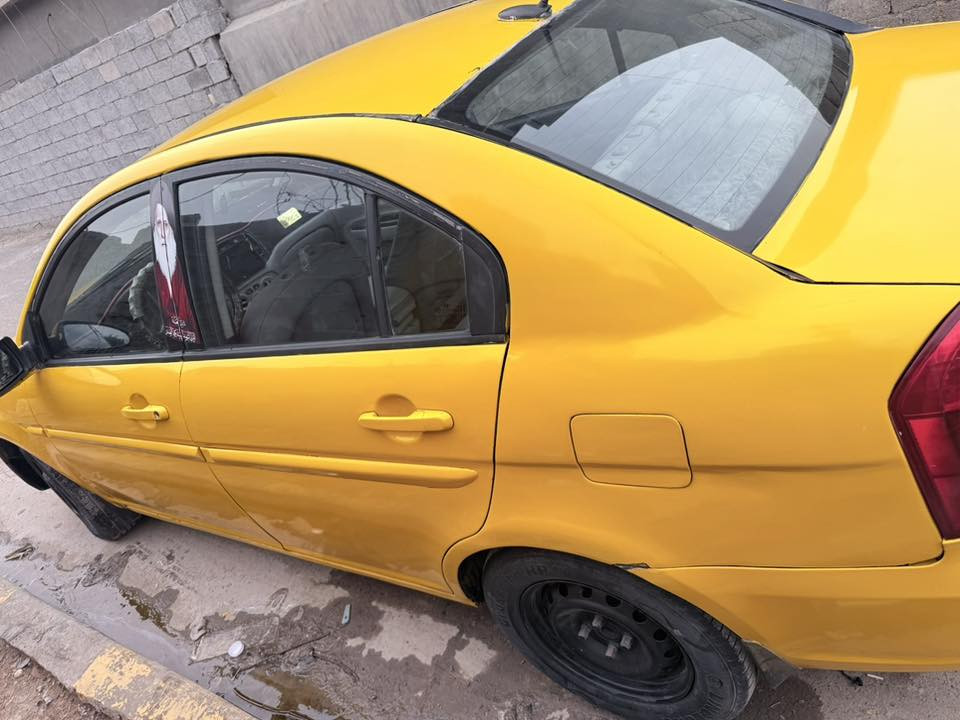 سلام عليكم اكسنت 2008 ضربته وارد أمريكي ضرر جنطه سعر 70  مكاني بغداد جسر ديالى***********
