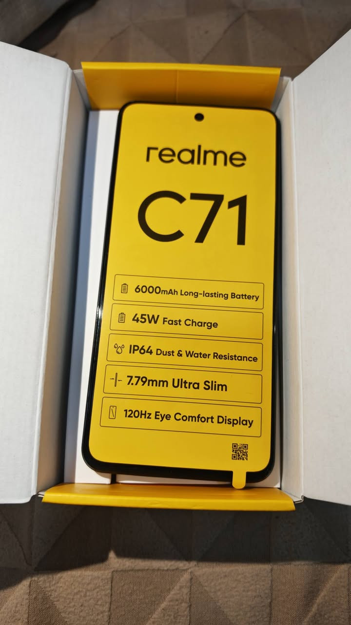 جهاز جديد جداً 🔥📱
للبيع موبايل realme C71
💾 سعة 256GB
⚡ رام 8GB
✨ المميزات:
الجهاز مفتوح فقط من الكارتون ما مشحون ولا مره
أداء سريع وسلس بدون أي مشاكل
🔋 بطارية ممتازة تدوم
📦 متوفر ويا الجهاز:
✔️ الكرتونة الأصلية
✔️ الشاحن الأصلي
💰 السعر: 180 ألف.
للتواصل :***********
