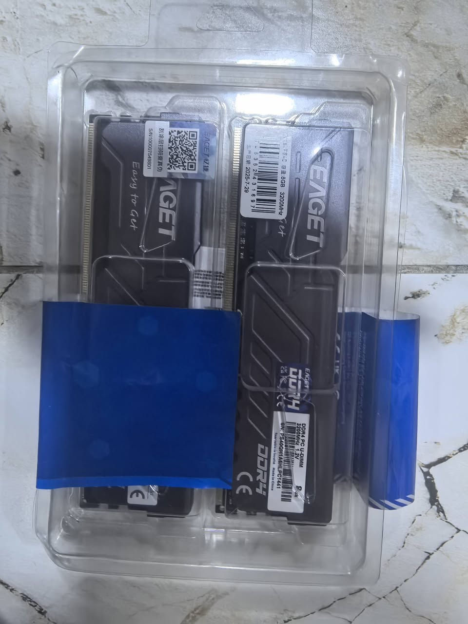 السلام عليكم
كت رامات 16G  2*8
السرعه 3200 جديد فقط مفحوص
وبي ضمان الشغل
السعر 90الف


**إذا كنت صاحب هذا الإعلان وتريد حذفه لأي سبب، رجاءا أرسل رسالة إلى الدعم الفني**