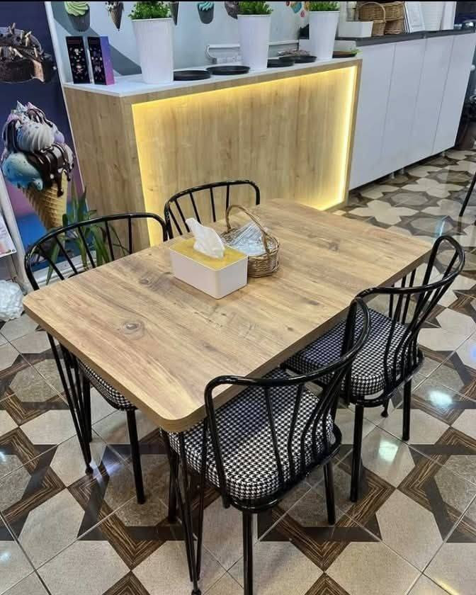 💥توفر من جديد لكثرة الطلب عليه 💯
ميز طعام تركي 4 كرسي
الابعاد ::-
 110 × 70
للطلب والاستفسار التواصل خاص


**إذا كنت صاحب هذا الإعلان وتريد حذفه لأي سبب، رجاءا أرسل رسالة إلى الدعم الفني**