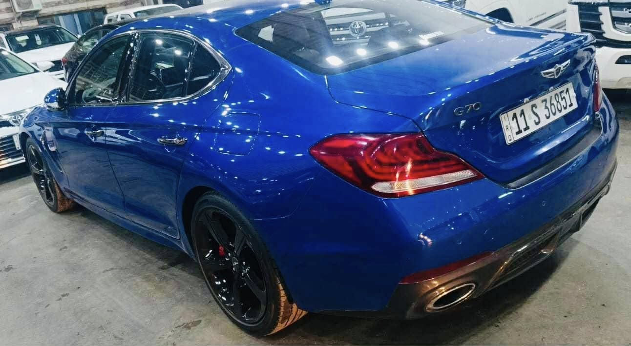 يالله
السلام عليكم حبايب  

السعر 175 وبيها مجال 

#للبيع سيارة جينيسيز جي ٧٠ برستيج ( Genesis G70 ) لون مميز 

#المركبة    : جينيسيز جي ٧٠ برستيج 
#الموديل    : 2019
#الفئة        :  Genesis G70 PRESTIGE 
#المحرك    :  ٦ سلندر 3300 توين تيربو ( V6 3.3cc twin turbo 
#الرقم       :  بغداد بسمي 
# الصبغ    : 4 قطع السونار بالمنشور 
المواصفات 

1- ٦ سلندر 3300 توين تيربو
2- دفع خلفي ( اكسل ) 
٣- الكير ٨ سرعات 
3- ويل كب حجم 19 اصلي 
4- سيستم صوت ليكسيكون عدد ١٨ سماعة 
5- السيارة ماشية 128 الف كيلو 
6- لايتات زينون عالي ناصي اصل 
7- لد نهاري وليلي
8- كاميرات محيطية 360 درجة
9- بصمة تشغيل وفتح الابوباب والصندوق
10- صندوق ذكي
11- حساسات الاجتياز الجانبية ( النقطة العمياء ) 
12- اشارة ترحيب بعلامة جينيسيز في المرأة الجانبية
13- حساسات امامي خلفي 
14- راداو امامي قرائة الطريق و اوتو بريك
15- غرفة السيارة مقاعد جلد اصلي + التكم و السقف كنتارة
16- تحكم فول كهرباء لكراسي المقدمة 
17- تحكم ستيرن متكامل  
18- شاشة دشبول كبيرة + ٥ وضعيات قيادة
19- شفتات ستيرن للتحكم بالكير العادي
20- ازرار السبورت تراكشن وغيره 
٢١- الزجاج للسيارة يوجد به عازل حراري اصلي 
٢٢- داتا شو علجامة الامامية
٢٣- يوجد مواصفات اخرى في السيارة وكثيرة
السعر 175 وبيه مجال 
العنوان كربلاء حي الحسين


**إذا كنت صاحب هذا الإعلان وتريد حذفه لأي سبب، رجاءا أرسل رسالة إلى الدعم الفني**