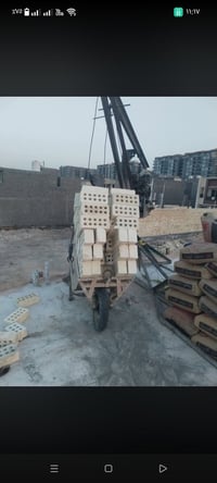 ونش تصعيد • مواد بناء • خدمة