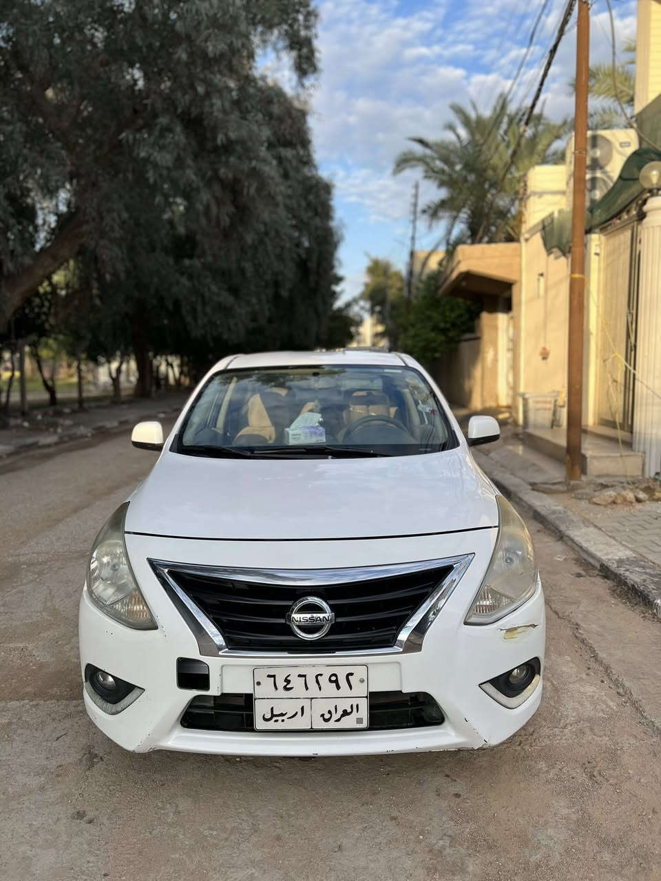 السلام عليكم  
للبيع نيسان صني موديل 2021 
السياره ماشيه 117 كم رقم اربيل 
سعرها : 105 وبيها مجال بسيط 
المكان : النجف الاشرف ***********

