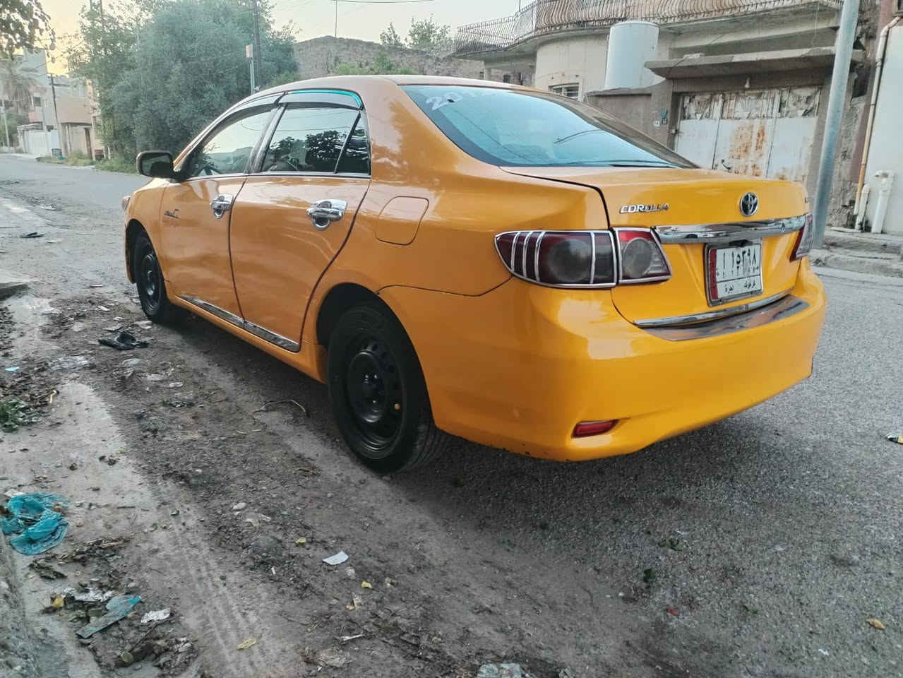 على بركه الله سياره كورلا موديل 2012 بسمي سنويه لل 2027 كير محرك بشرط بطاقه بانزين بيها منظومه عاز ايطالي بيها سياره خير من الله بيها طخه بجامرلغ الامامي السكن وبيها معجون بل بونيد  السعر 110 وبيها مجال قليل عنواني كركوك  *********** كركوك, العراق
